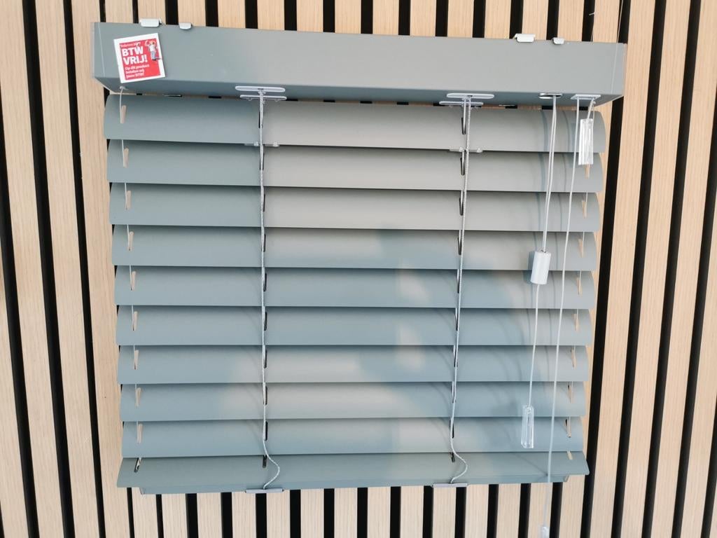 Jaloezieën 50x45 cm - Grijs, Huis en Inrichting, Stoffering | Gordijnen en Lamellen, Minder dan 50 cm, Verzenden, Nieuw, Minder dan 100 cm