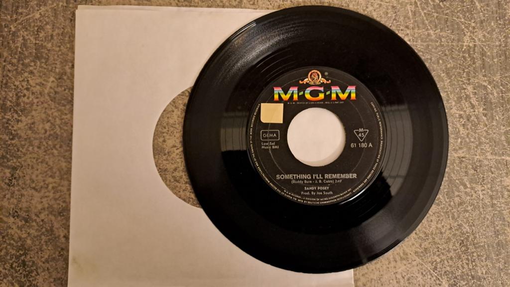 Sandy posey  - something i'll remember, Gebruikt, 7 inch, Single, Ophalen of Verzenden
