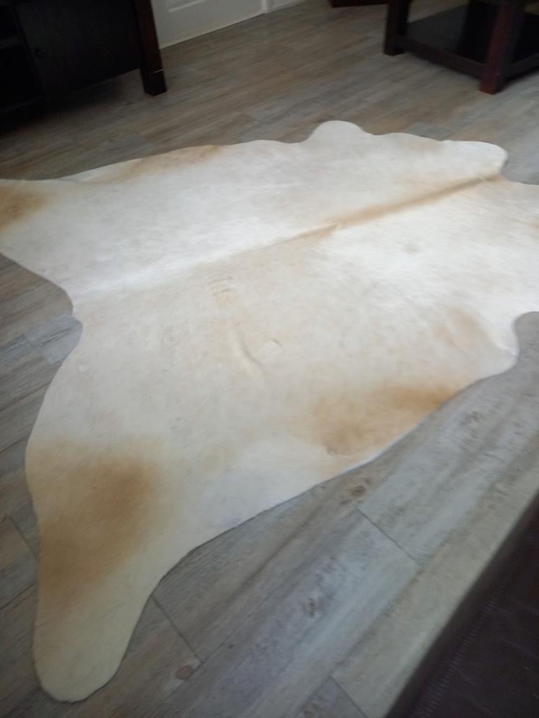 Koeienhuid, Beige, 150 tot 200 cm, 200 cm of meer, Ophalen of Verzenden