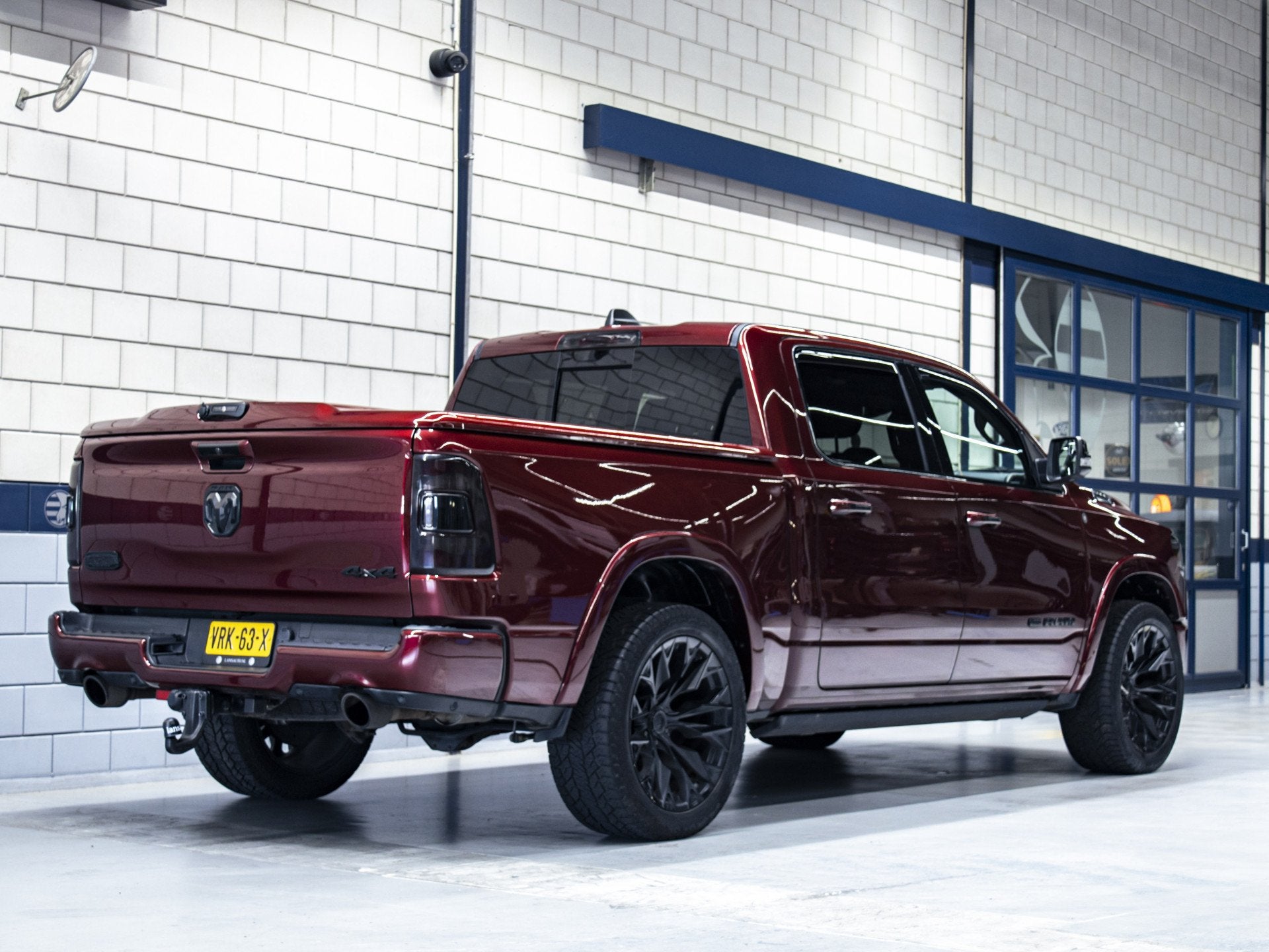 Dodge Ram 1500 Longhorn | 5.7L Hemi V8 Automaat | 4x4 1e Eig, Auto's, Automaat, Gebruikt, 5654 cc, Adaptive Cruise Control