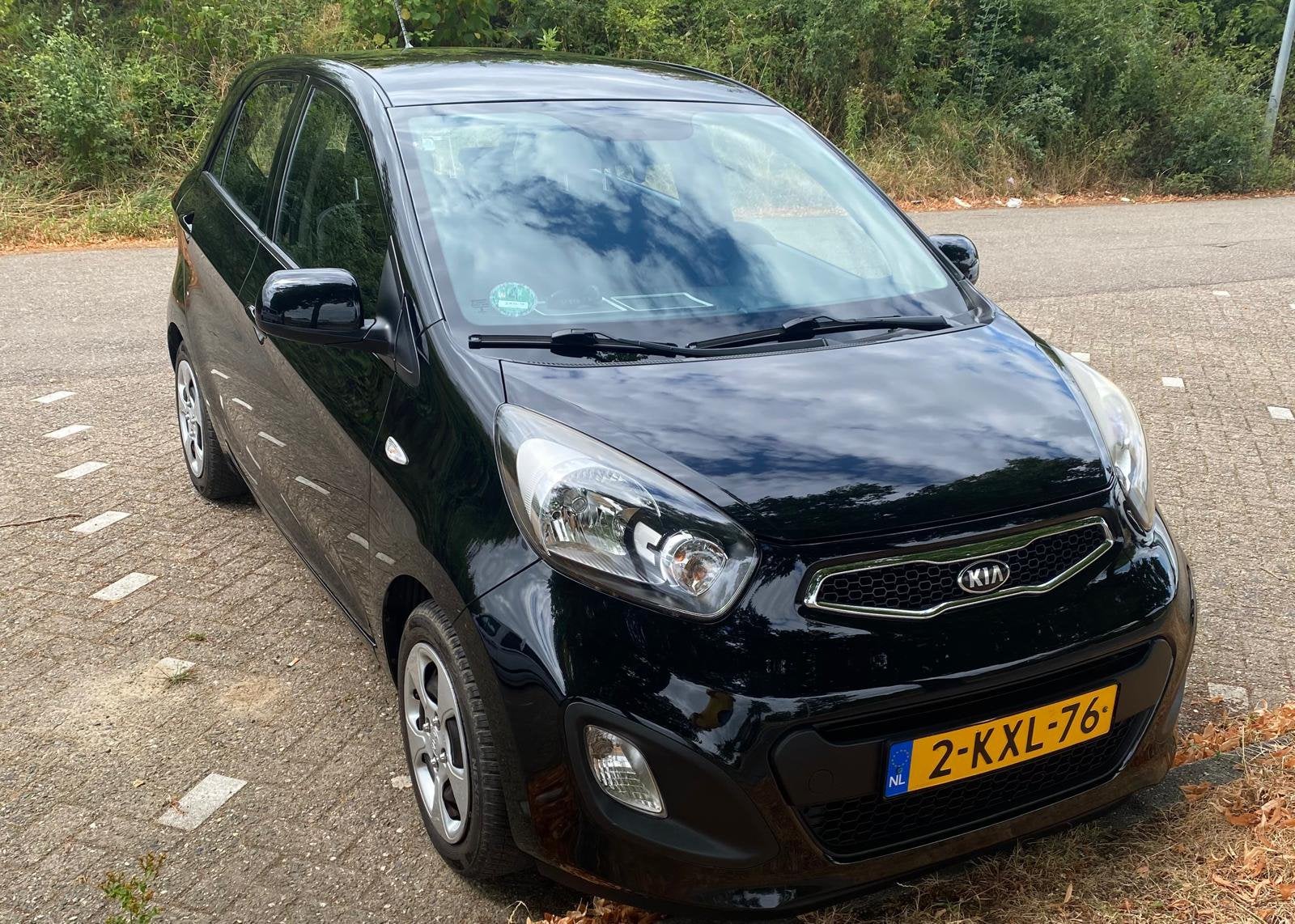 Kia Picanto 1.2 Cvvt 5-DRS 2013 Zwart, Voorwielaandrijving, Zwart, 4 cilinders, 400 kg