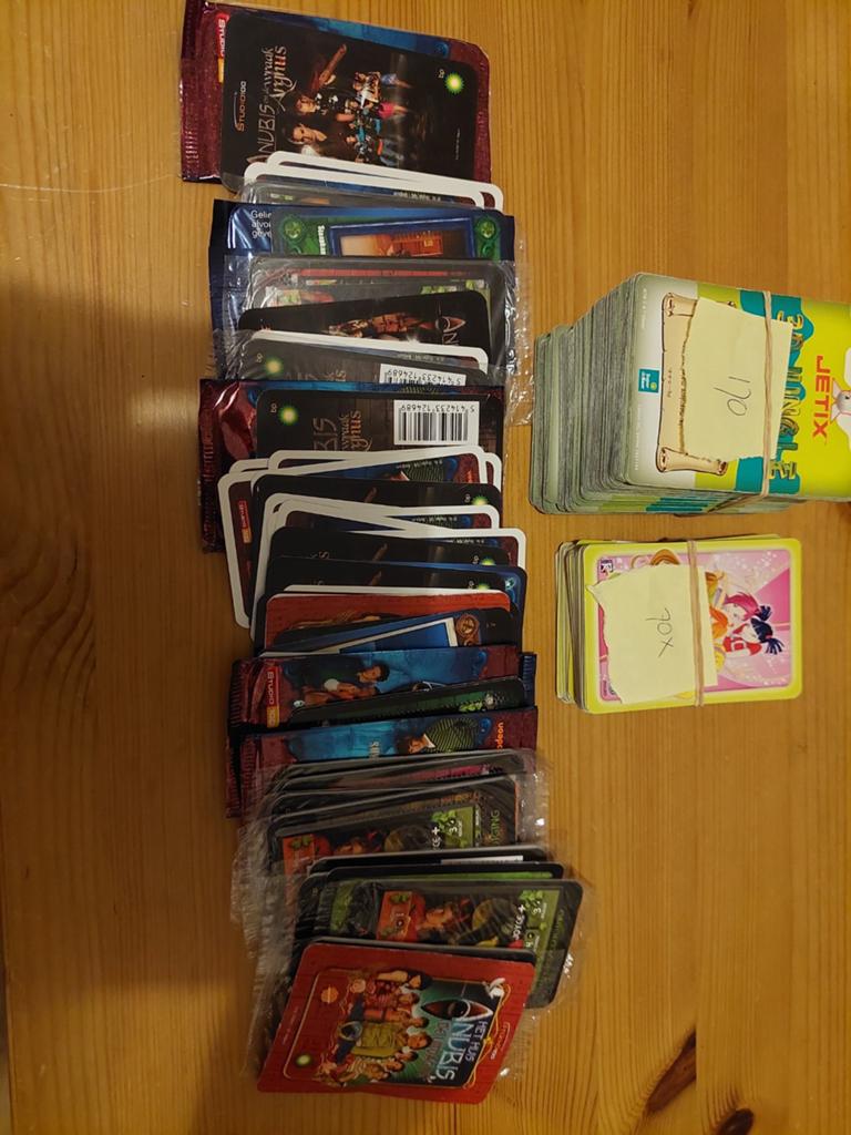 Partij anubis kaart, jetix kaarten,winx kaarten, Ophalen of Verzenden