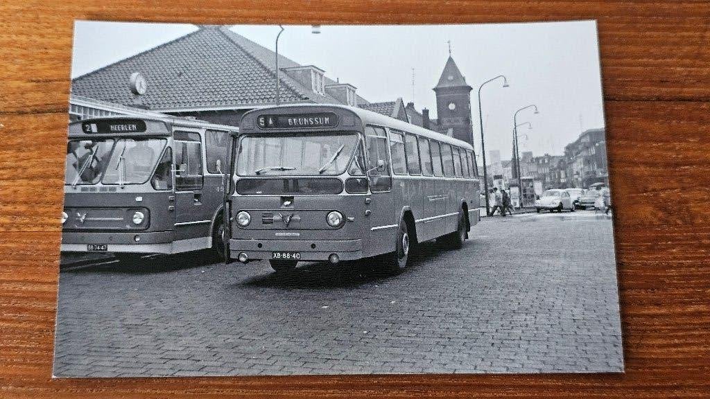 Foto BUS LTM Heerlen 4-114, Verzenden, Gebruikt, Bus of Metro, Overige typen