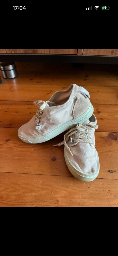 Satorisan veterschoenen maat 36 - Zo goed als nieuw, Ophalen of Verzenden, Zo goed als nieuw, Beige, Sneakers of Gympen