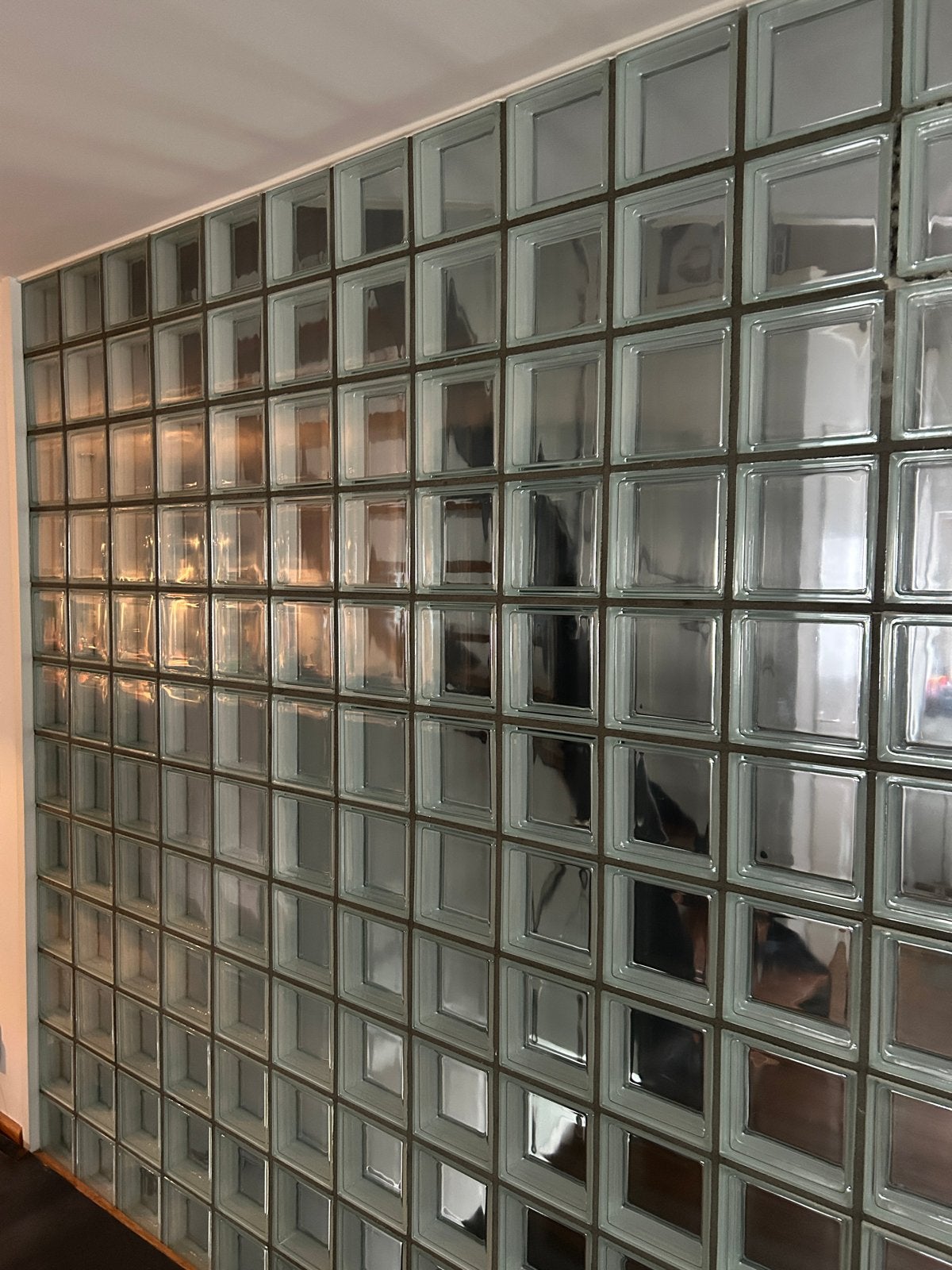 144 Glazen bouwstenen / Glasblokken direct beschikbaar, Doe-het-zelf en Verbouw, Ophalen of Verzenden, Gebruikt, Glasplaat, Minder dan 80 cm