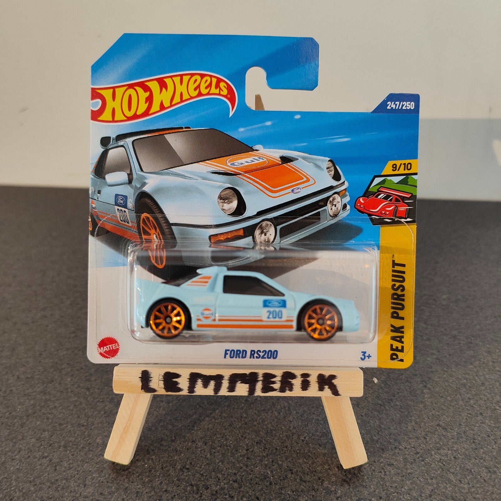 Hot Wheels Ford RS200 - Peak Pursuit 247/250, Ophalen of Verzenden, Nieuw, Auto