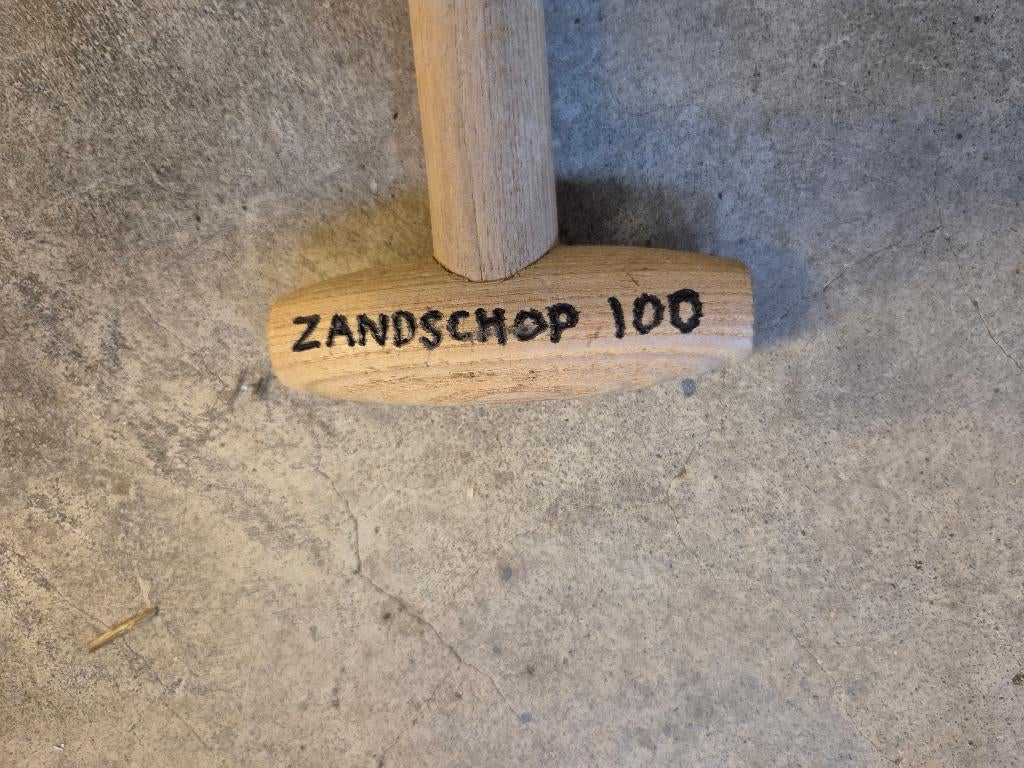 Zandschop 100 professioneel Ruhr Brillant Kwaliteitsstaal, Ophalen, Zo goed als nieuw, Schop, Overige merken