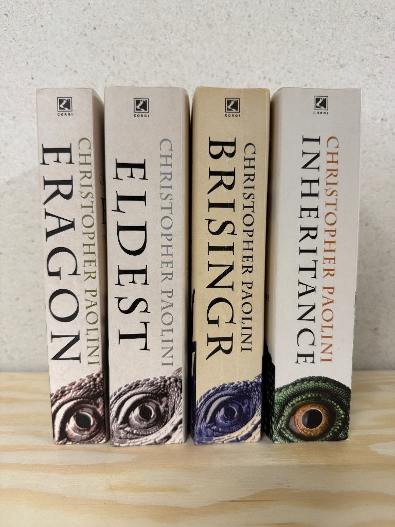 Eragon - The Inheritance Cycle (4 bkn) - Christopher Paolini, Boeken, Fantasy, Ophalen of Verzenden, Gelezen, Christopher Paolini