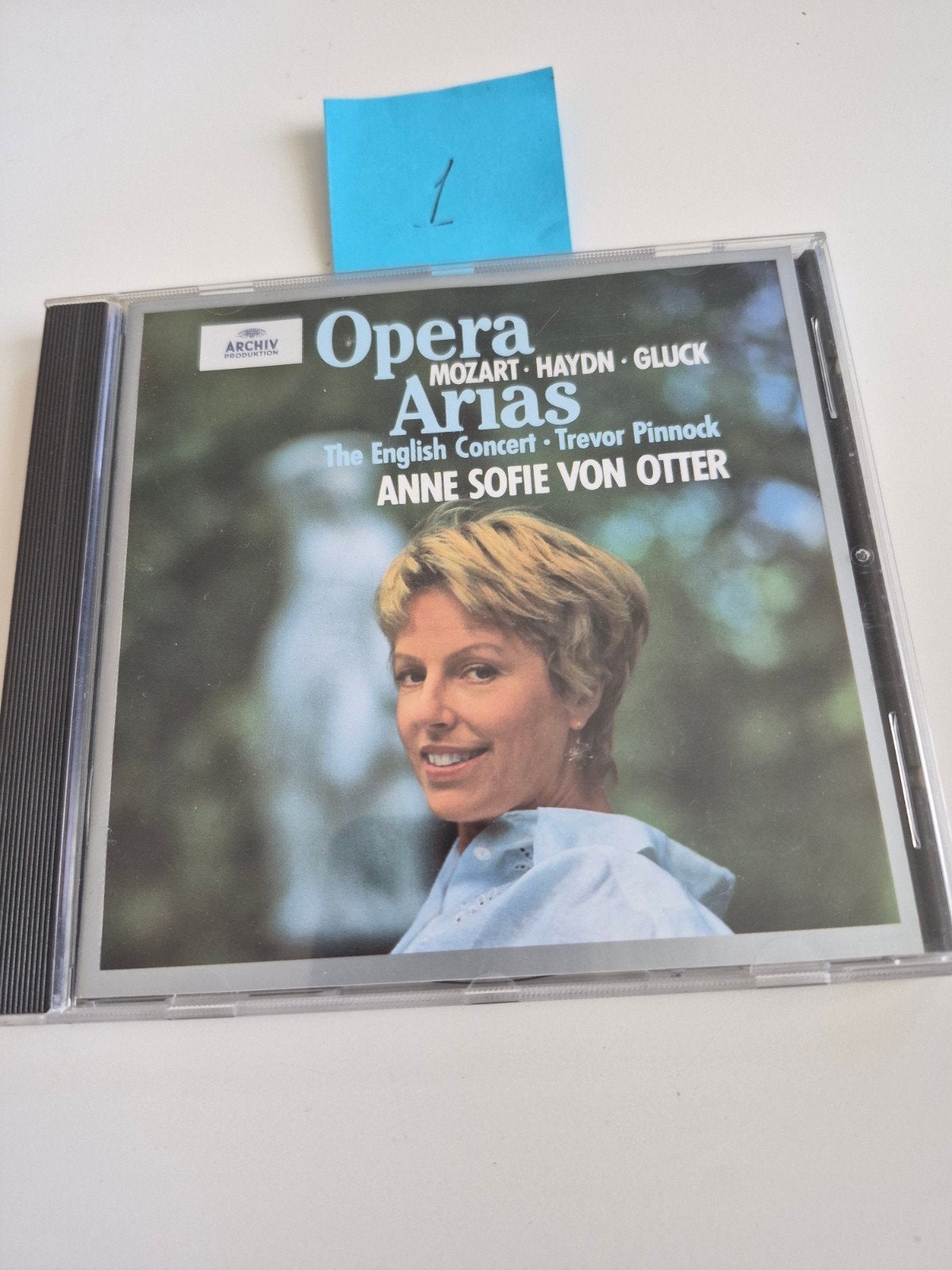 Anne Sofie von Otter - Opera Arias (Mozart, Haydn, Gluck), Mozart, Opera of Operette, Inclusief doosje, Ophalen of Verzenden