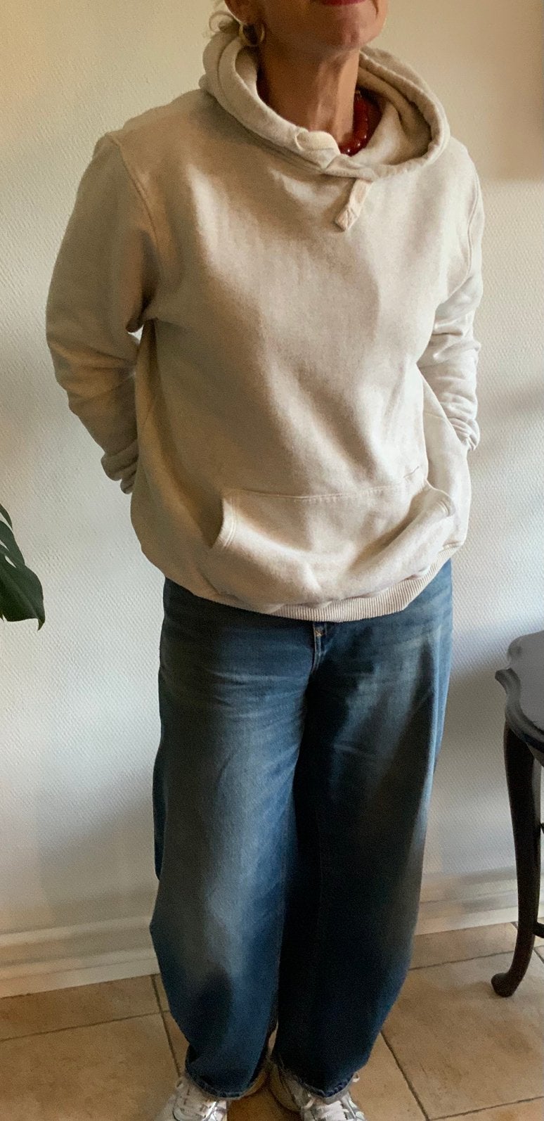 10 DAYS grijze hoodie sweetshirt maat M, Ophalen of Verzenden, Zo goed als nieuw, Maat 38/40 (M), Grijs