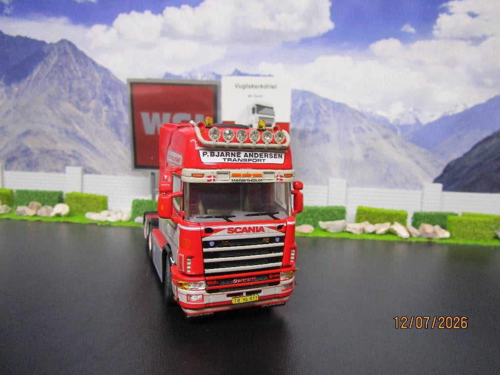 nieuw wsi p bjarne andersen scania doos niet mooi, Ophalen of Verzenden, Nieuw, Bus of Vrachtwagen, Wsi
