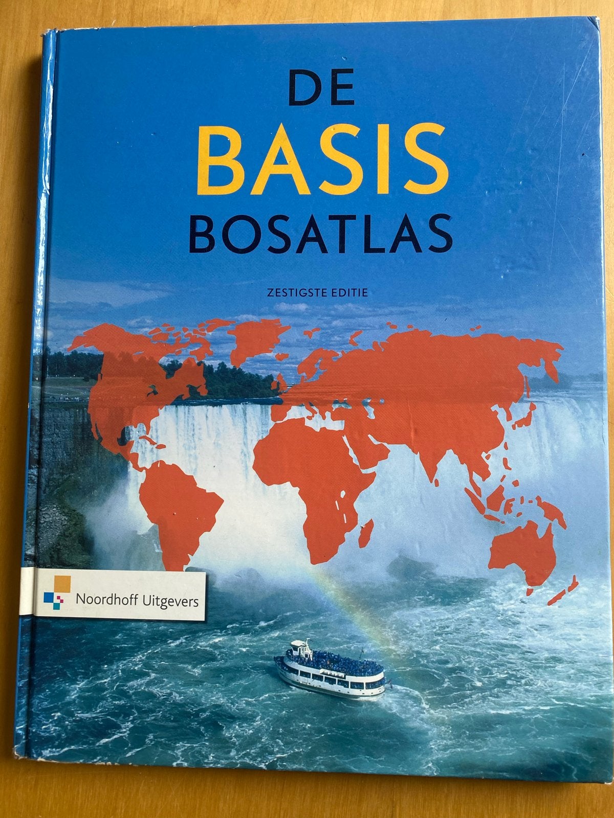 De Basis Bosatlas - Zestigste Editie, Boeken, Gelezen, Bosatlas, 2000 tot heden, Ophalen of Verzenden