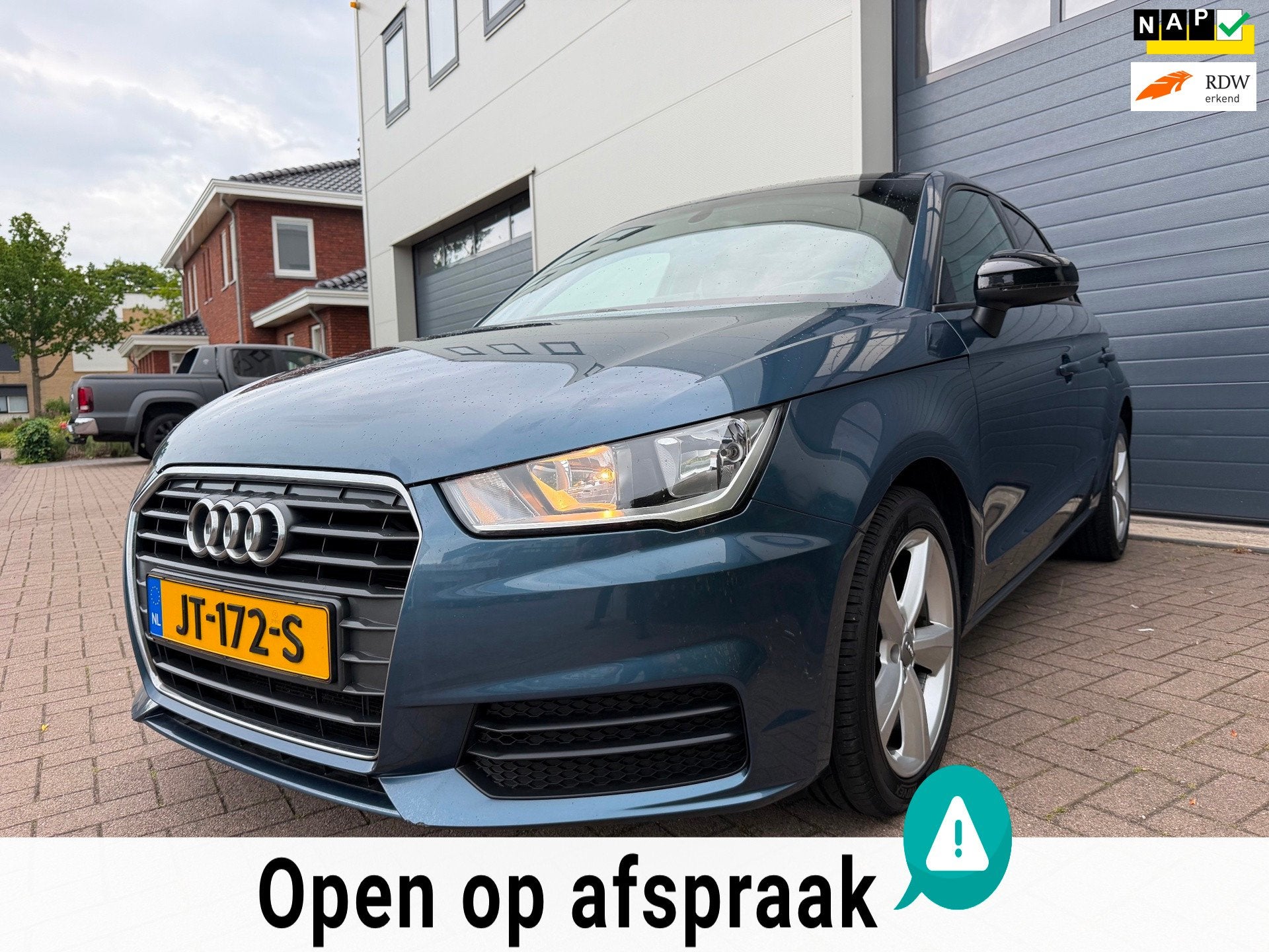 Audi A1 Sportback 1.0 TFSI Design Pro Line/Pano/Navi/Cruise-, Auto's, Audi, Voorwielaandrijving, Euro 6, 95 pk, Origineel Nederlands
