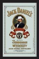 Jack Daniels Portret reclame spiegel wanddeco decoratie deco, Info@deconoord.nl, Deco Noord, Nieuw, Ophalen of Verzenden