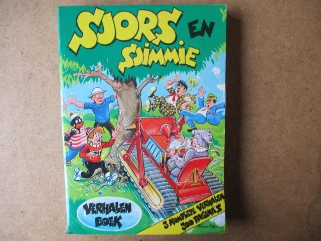 adv8095 sjors en sjimmie verhalenboek 2, Eén stripboek, Ophalen, Gelezen
