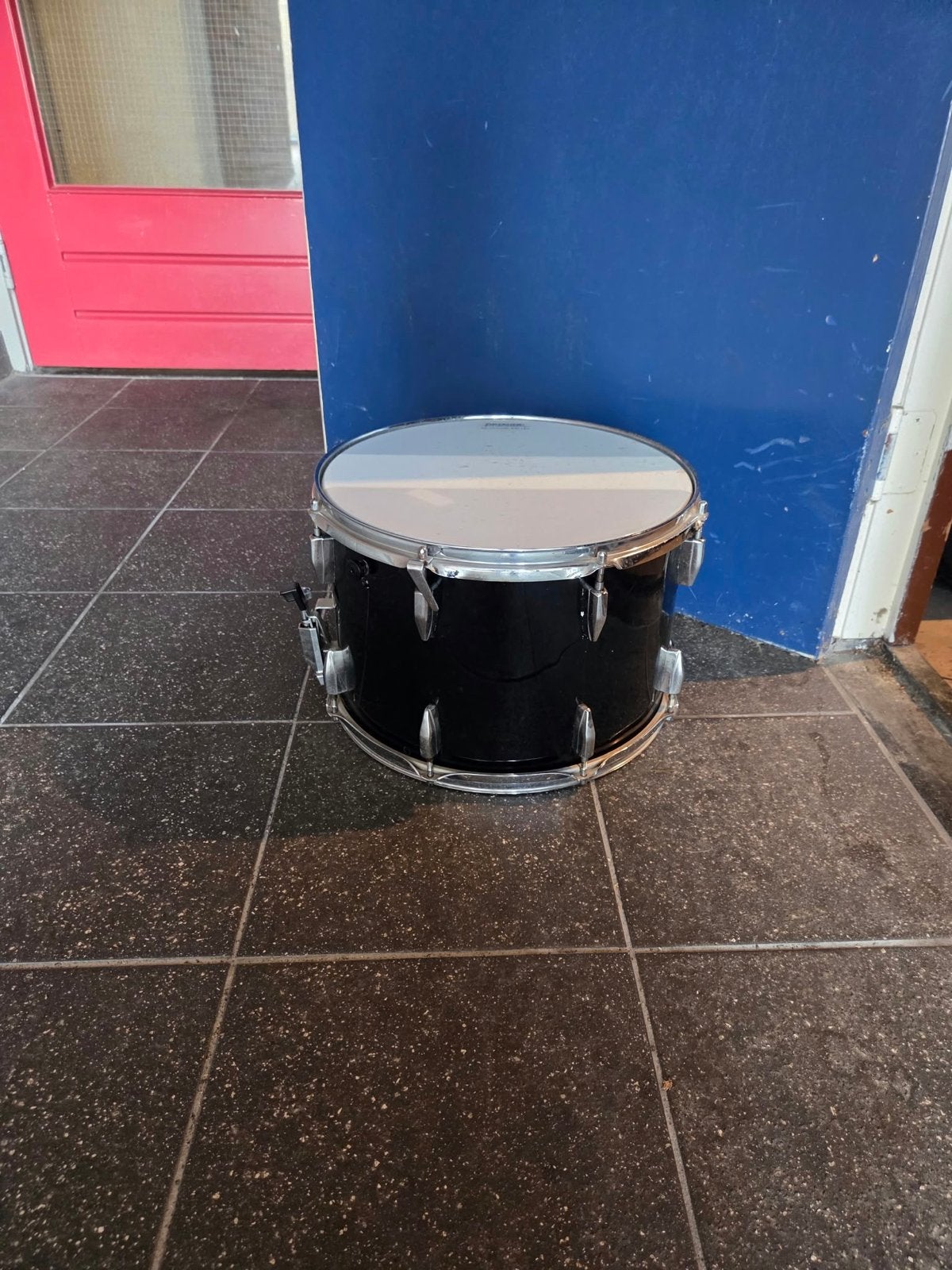 Professionele Premier snaredrum - Zwart, Ophalen of Verzenden, Gebruikt