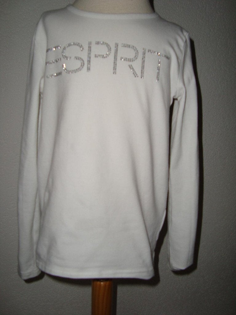 ESPRIT longsleeve 116-122 met blingbling in ~~nieuw~~ staat, Verzenden, Zo goed als nieuw, Meisje, Shirt of Longsleeve