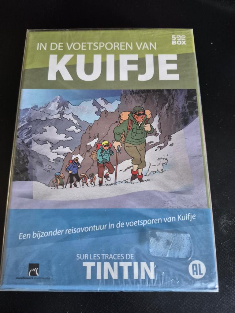 Kuifje dvd box gesealed!, Alle leeftijden, Ophalen of Verzenden, Nieuw in verpakking