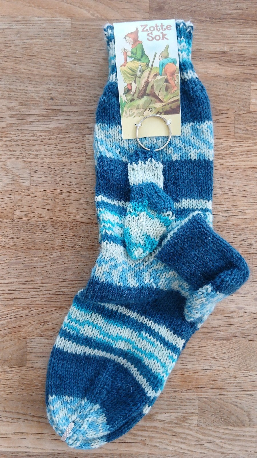 Zotte Sok handgebreide sokken maat 30/31., Ophalen of Verzenden, Nieuw, Jongen of Meisje, Sokken