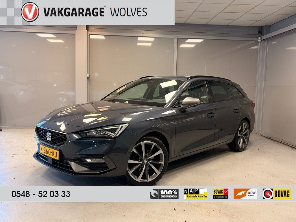 Seat Leon Sportstourer 1.5 TSI FR Launch Edition | Electr. a, Auto's, Seat, Bedrijf, Te koop, Leon, ABS, Achteruitrijcamera, Adaptive Cruise Control