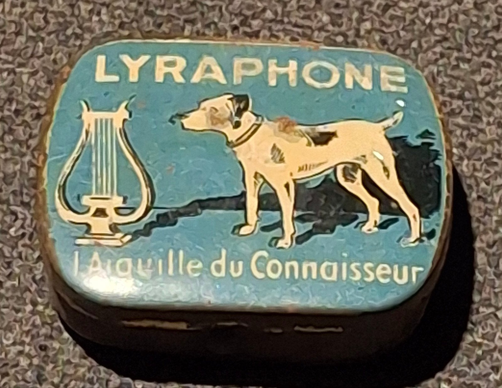 Lyraphone Naalden blikje - 'L'Aiguille du Connaisseur, Verzamelen, Ophalen of Verzenden