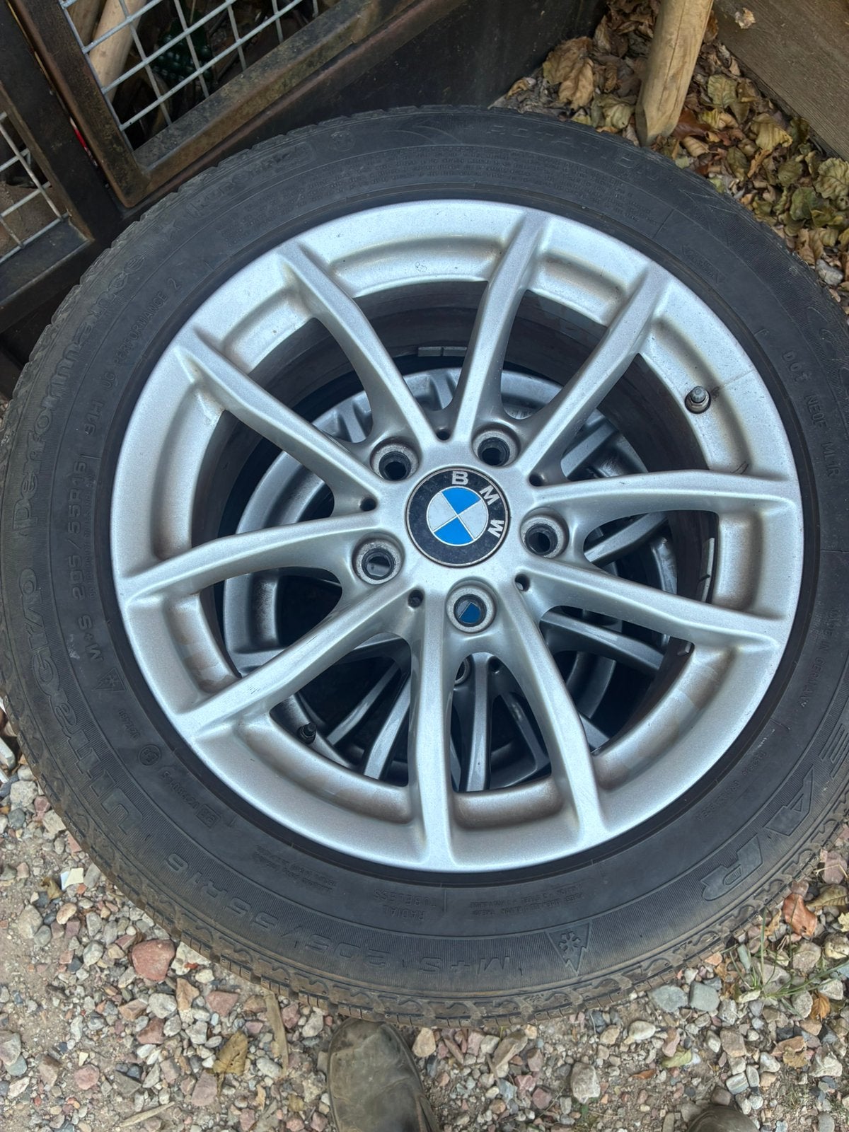 Bmw velgen 1 serie, Ophalen, Overige maten, 205 mm, Winterbanden