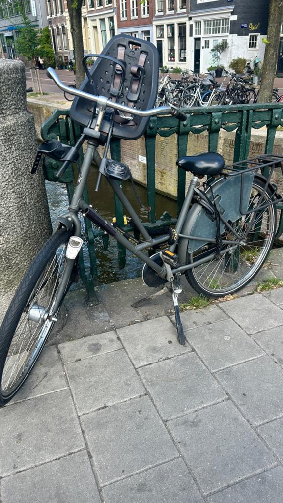 Azor texel damesfiets mamafiets opknapper, Fietsen en Brommers, Ophalen, Gebruikt, Terugtraprem
