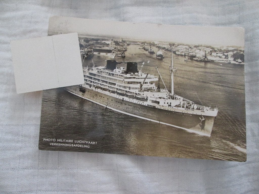 m s willem ruis   fotoluchtvaart verkenningsafdeling, Ophalen of Verzenden, 1940 tot 1960, Gelopen, Voertuig