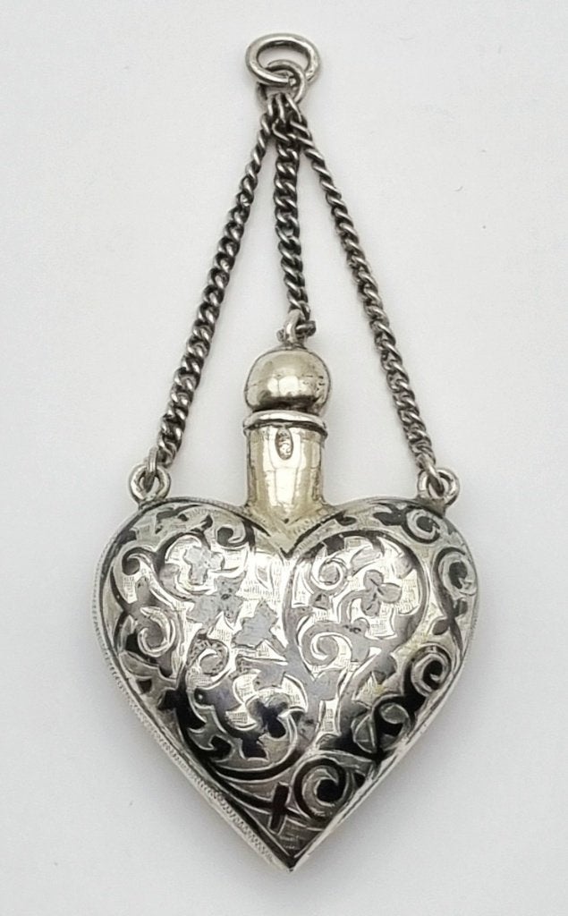 35. Zilveren parfumflesje - niëllo, Rusland, ca. 1900