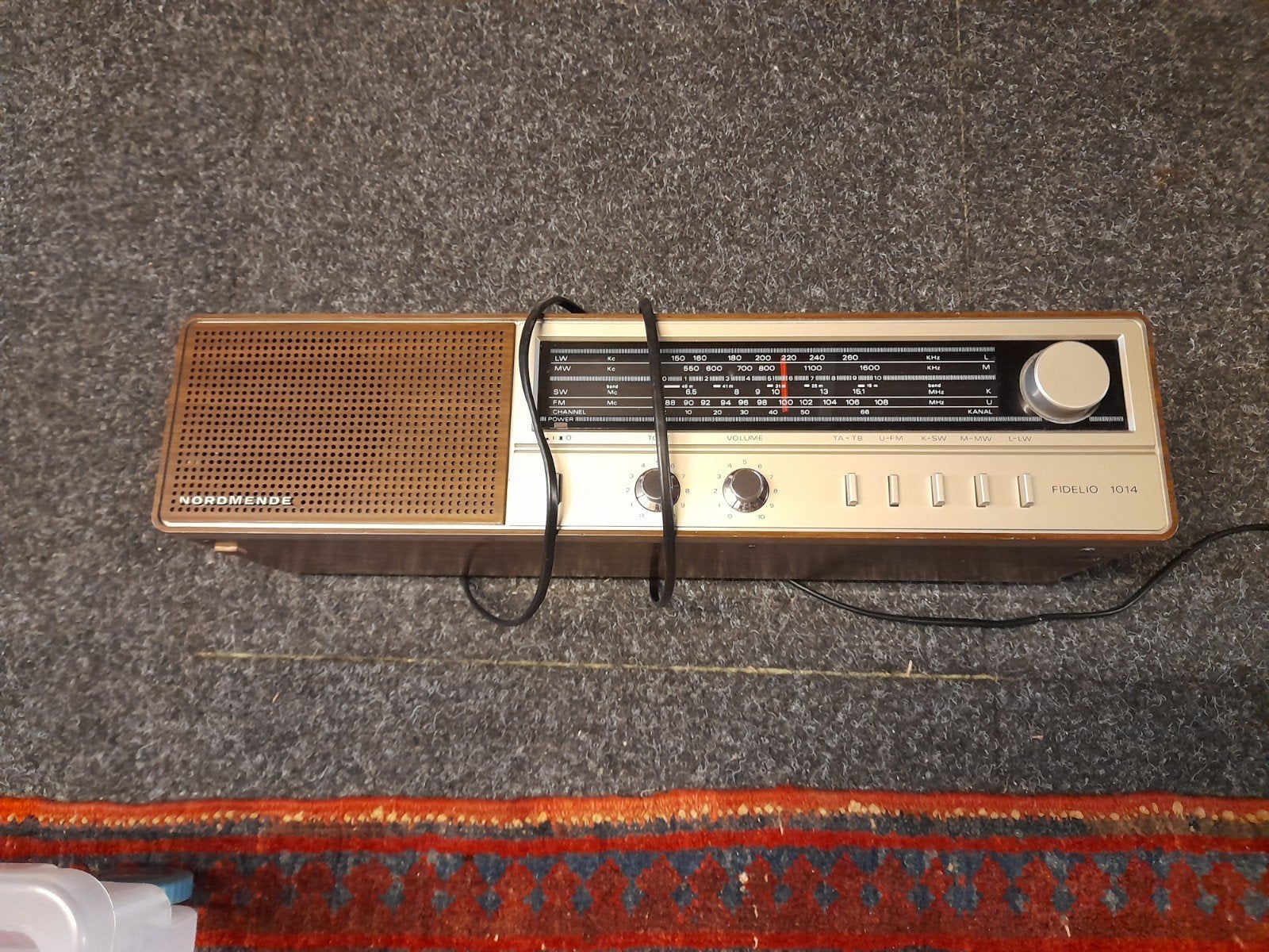 oude nordmende radio, Ophalen