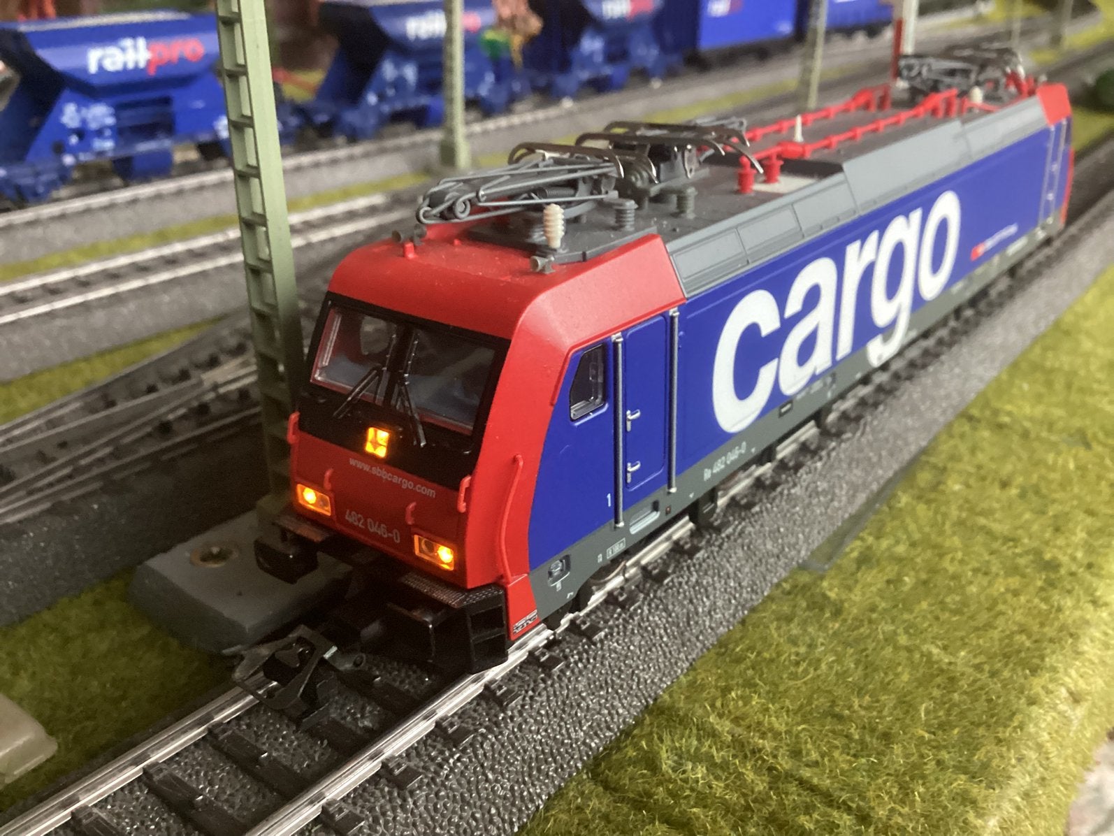 Marklin HO   36606. SBB-CFF. Cargo Locomotief. Digitaal., Wisselstroom, Locomotief, Ophalen of Verzenden, Zo goed als nieuw