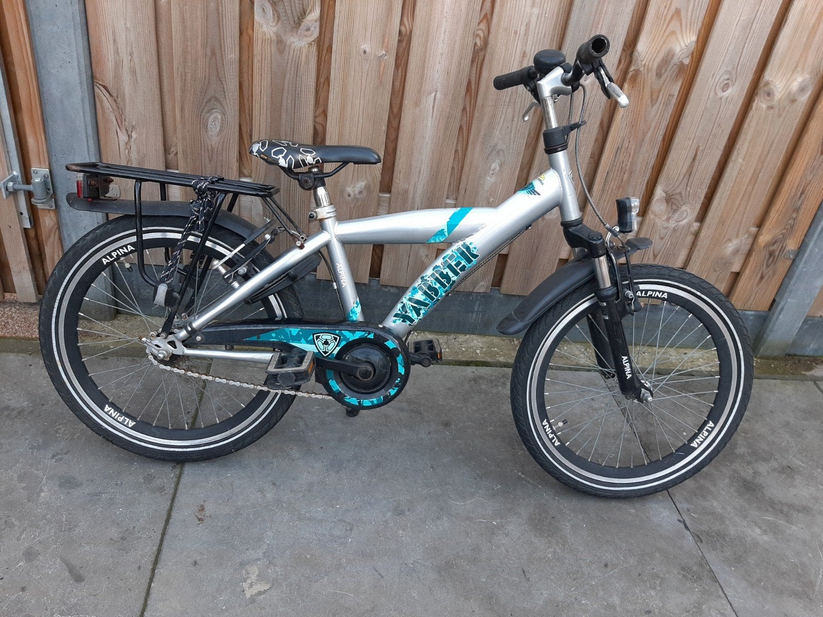 kinderfiets Alpina Yabber 20 inch 30 cm terugtrap handremmen, Ophalen, Terugtraprem, Gebruikt, Alpina  yabber