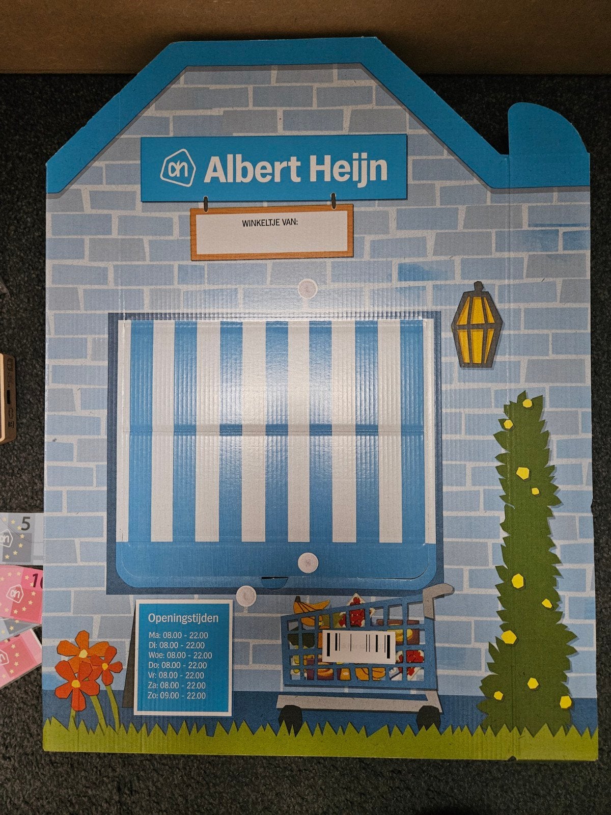 winkeltje Ah., Kinderen en Baby's, Speelgoed | Speelkeukens, Ophalen of Verzenden, Zo goed als nieuw, Kunststof, Speelkeuken-accessoire