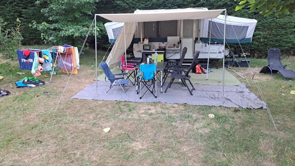 Coleman pop up Cheyenne tenttrailer, Ophalen, Meer dan 6, Aanwezig, Overige merken