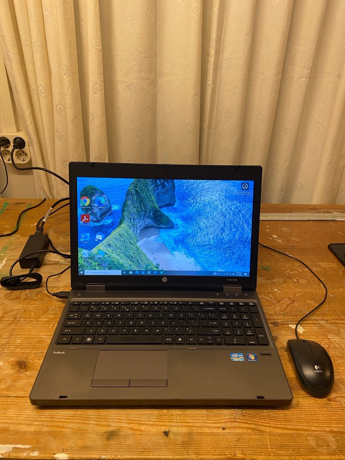 HP ProBook 6560b - i5 - SSD - Office 2016 - incl. tas, Computers en Software, Ophalen, Gebruikt, 2 tot 3 Ghz, SSD
