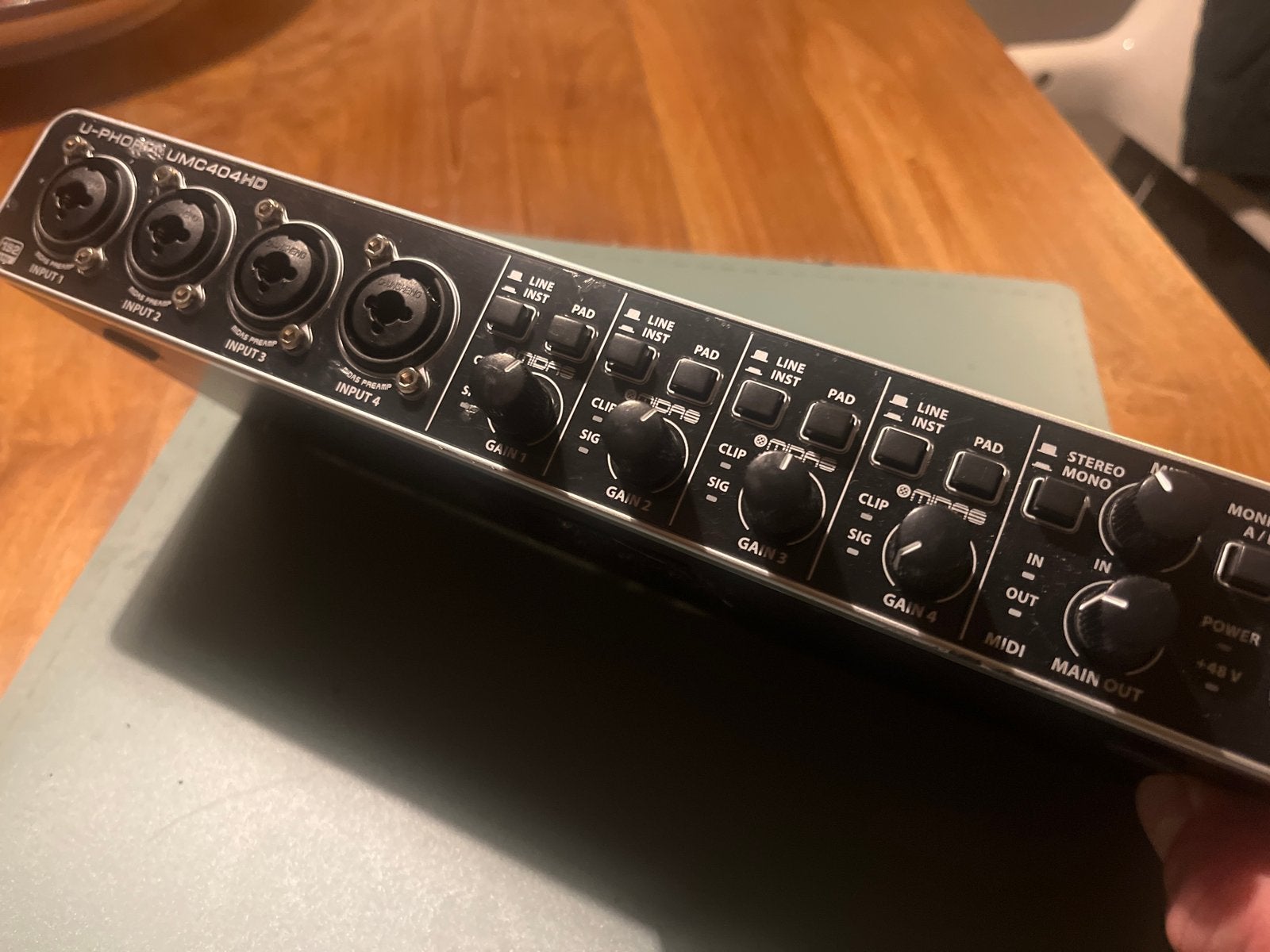 Behringer U-Phoria UMC404HD Audio Interface, Computers en Software, Ophalen of Verzenden, Zo goed als nieuw, Extern