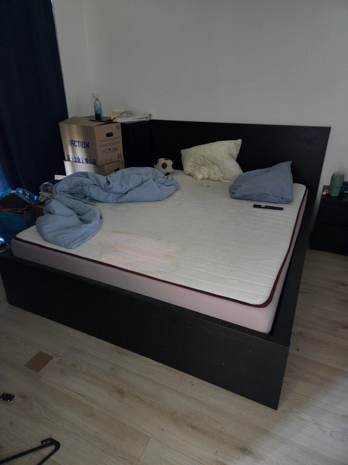 bed frame plus mattress, Ophalen, Tweepersoons, 160 cm