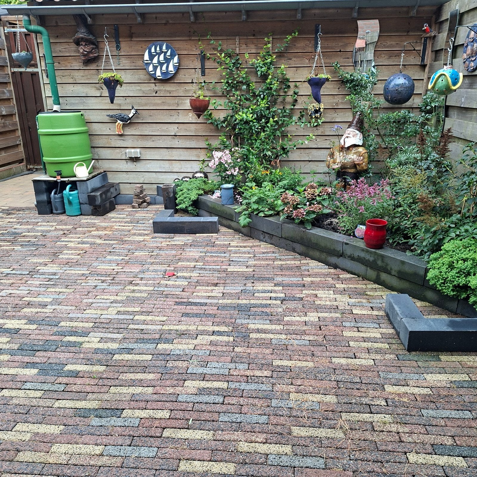 beton klinkers  gekleurd, Tuin en Terras, Ophalen, Gebruikt, Beton, Klinkers
