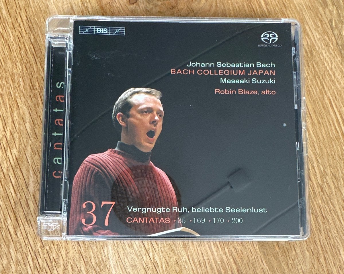 J.S. Bach - Cantatas Vol. 37 - Super Audio CD (SACD), Inclusief boekje, Ophalen of Verzenden, Zo goed als nieuw, Barok