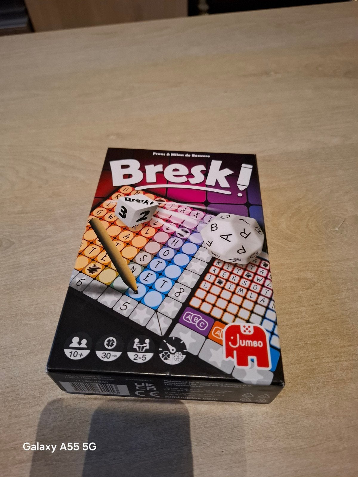 Bresk! Het spannende woordspel van Jumbo, Jumbo, Info@jumboplay.com, Ophalen of Verzenden, Een of twee spelers