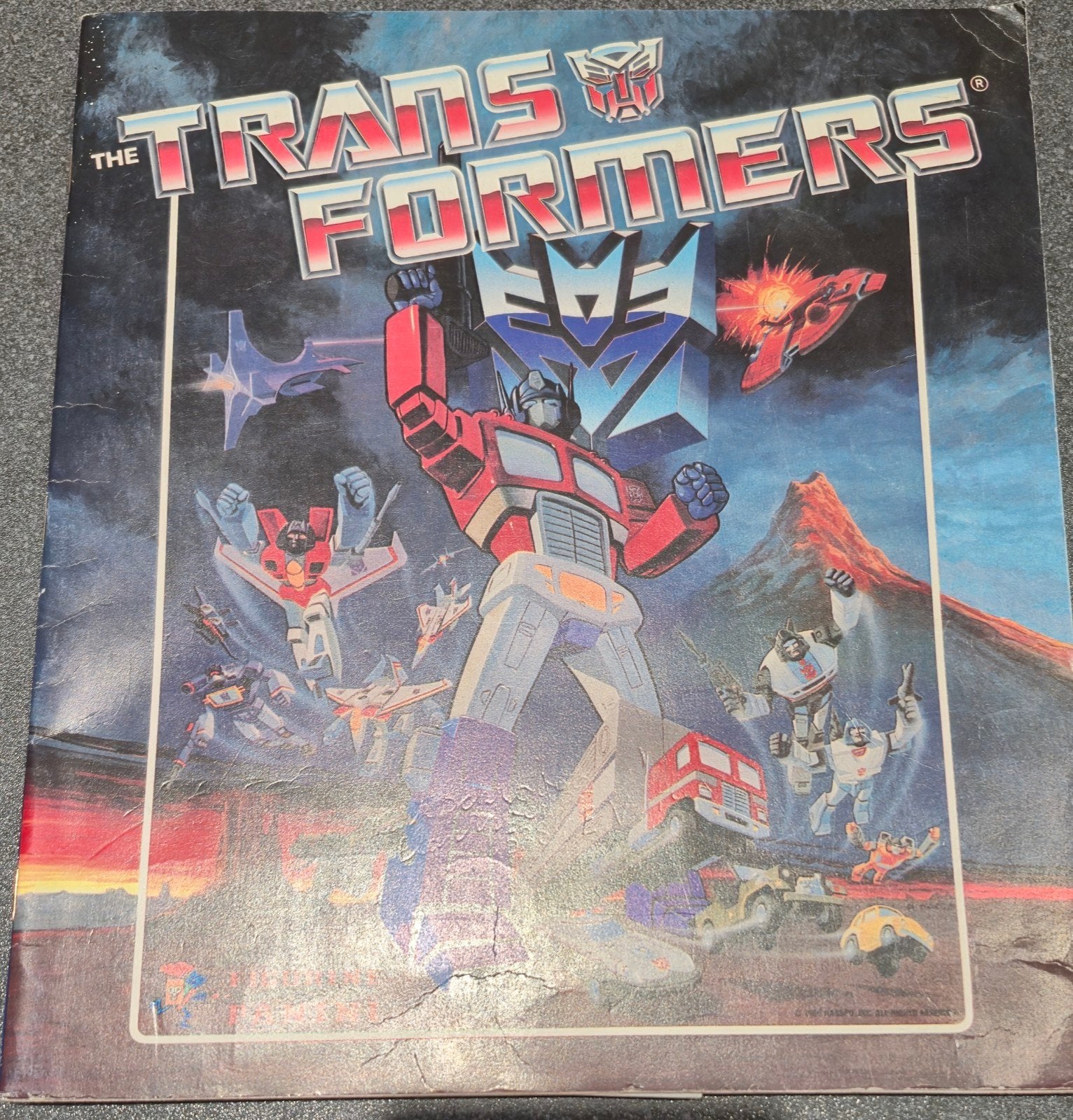 Compleet Panini The Transformers stickeralbum 1986 G1, Verzamelen, Transformers, G1, Ophalen of Verzenden, Zo goed als nieuw