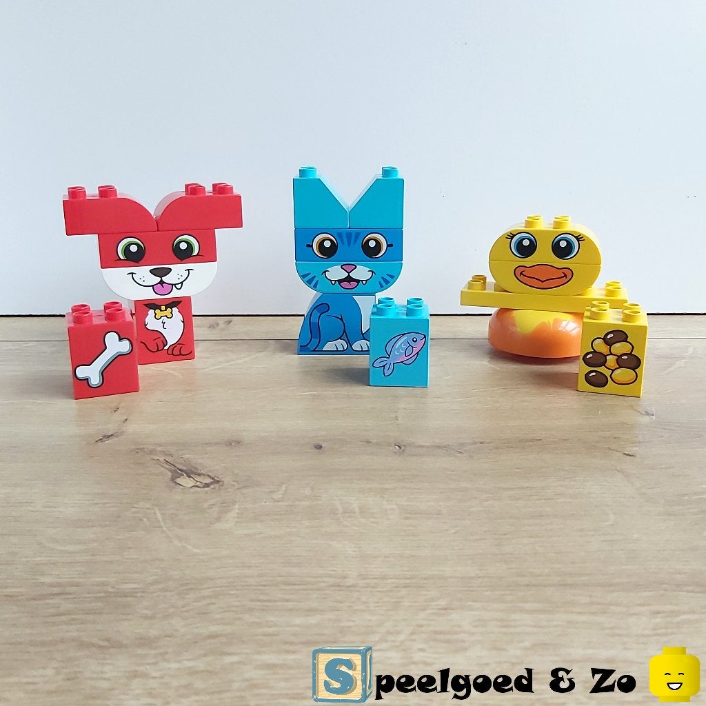 🌈 Als NIEUW | Lego Duplo Mijn Eerste Puzzeldieren compleet, Overige thema's, Ophalen of Verzenden, Zo goed als nieuw, Compleet