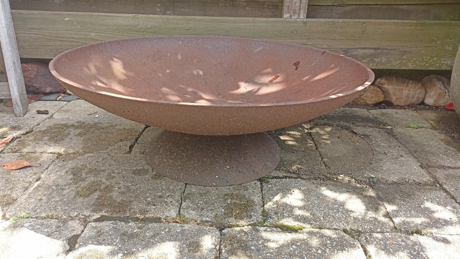 Vuurschaal 60cm diameter kortenstaal, Ophalen