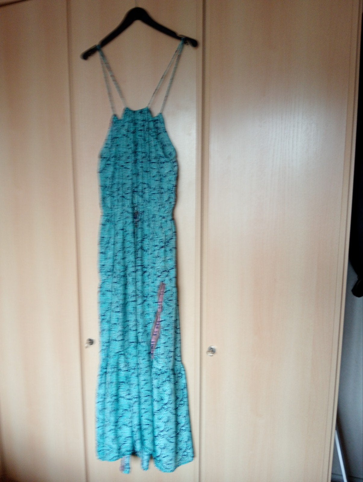 Prachtige zomerjurk Ibiza stijl 44/46, Ophalen of Verzenden, Zo goed als nieuw, Maat 42/44 (L), Onder de knie