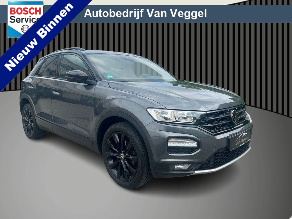Volkswagen T-Roc 1.5 TSI Sport automaat, stoelverw, airco, p, Stof, Zwart, 4 cilinders, 150 pk