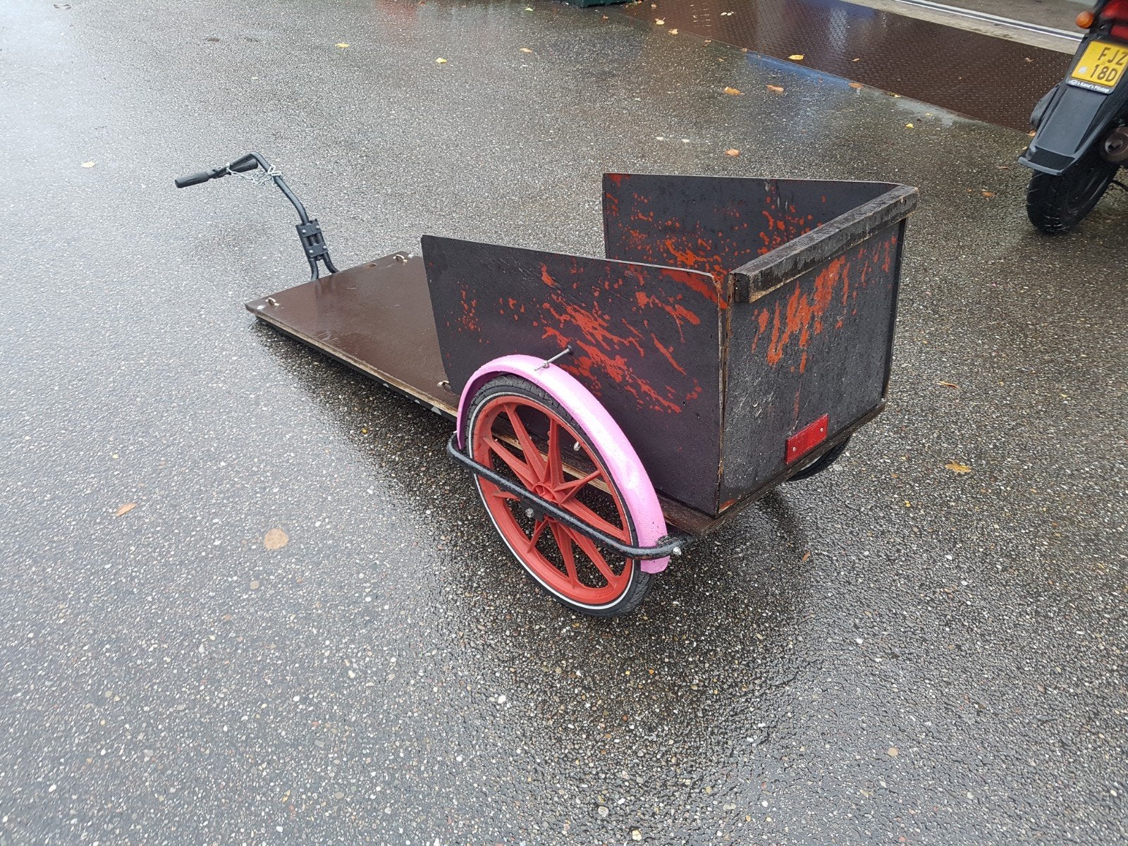 FIETS AANHANGER/BAKJE/KARRETJE, Fietsen en Brommers, Ophalen, Gebruikt, 20 tot 40 kg