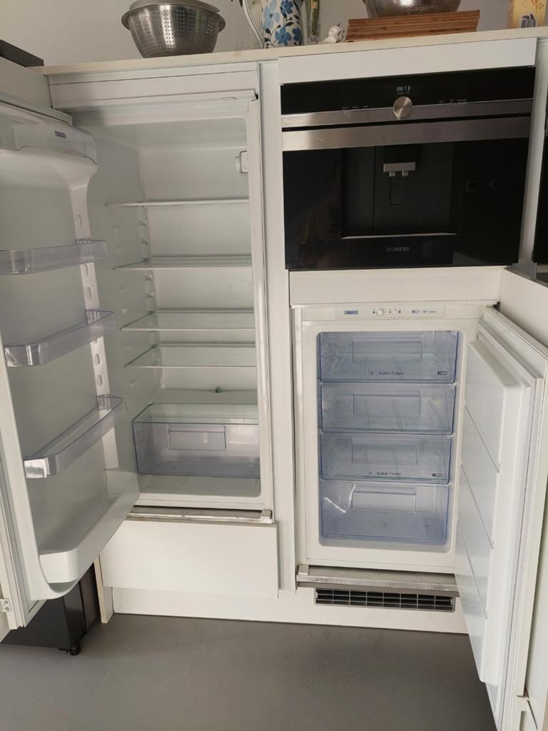 Zanussi inbouw vriezer met 4 laden, Witgoed en Apparatuur, Vriezers en Diepvrieskisten, Gebruikt, Minder dan 60 cm, Ophalen of Verzenden