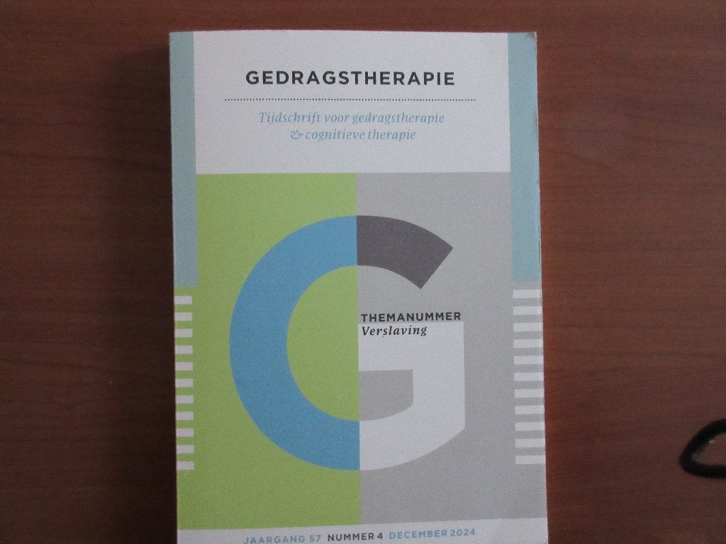 Tijdschrift voor Gedragstherapie en Cognitieve therapie, Ophalen of Verzenden, Zo goed als nieuw, Sociale psychologie