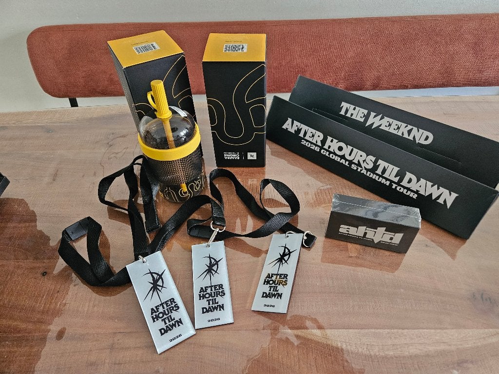 The Weeknd Vip  pakket, Ophalen of Verzenden, Nieuw