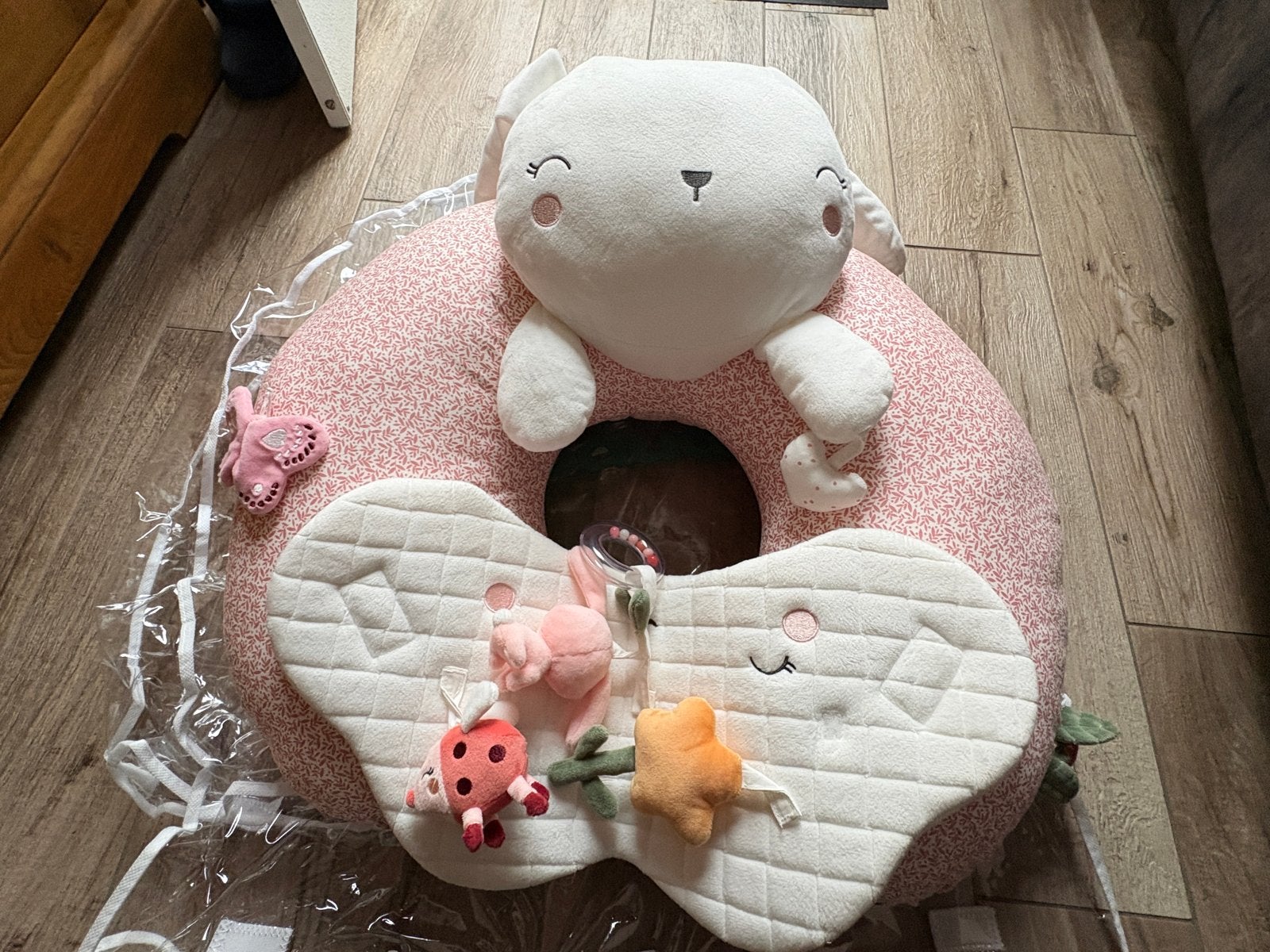 Vertbaudet oefenkussen met speeltjes - Zo goed als nieuw, Kinderen en Baby's, Ophalen of Verzenden, Zo goed als nieuw, Overige typen